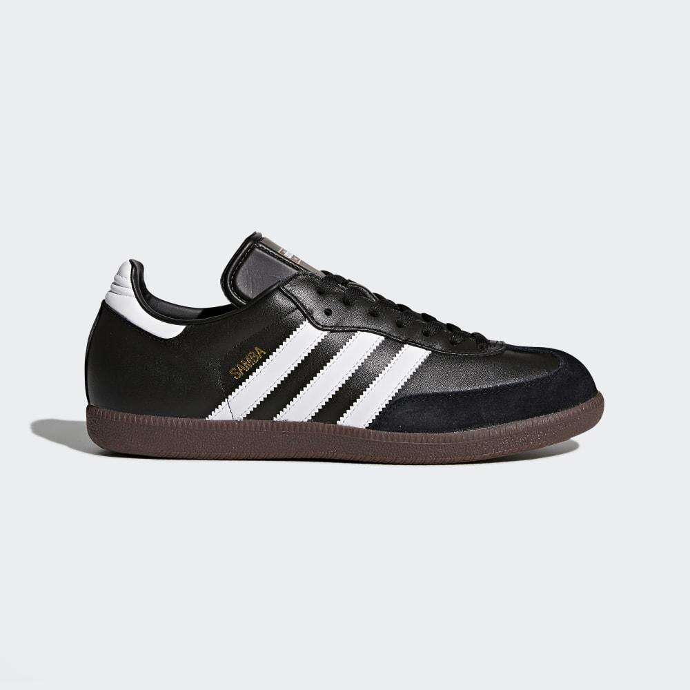 Adidas Men's Samba Leather Football Shoes Black/White Ireland 19000